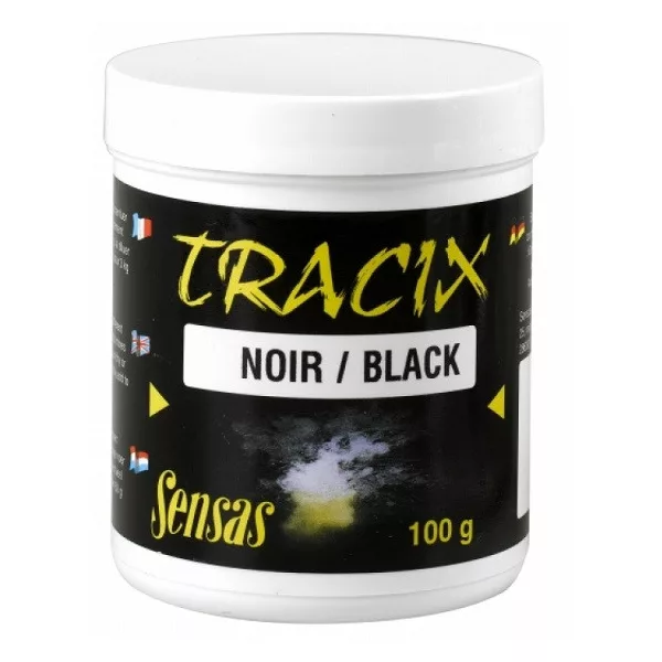 Sensas Tracix Noir Schwarzer Futterfarbstoff 100gr