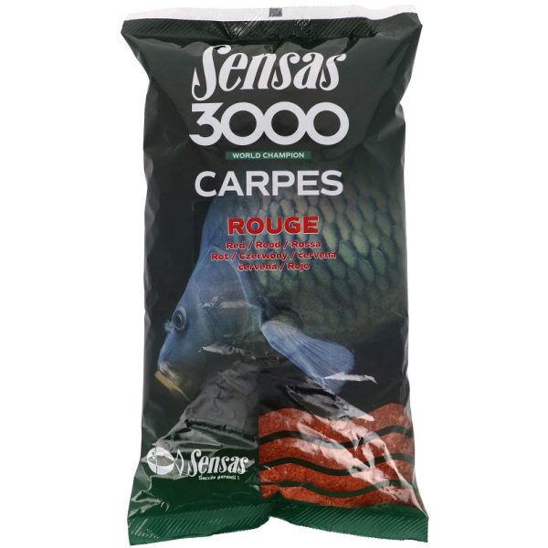 Sensas 3000 Carp Red Anfutter 1kg