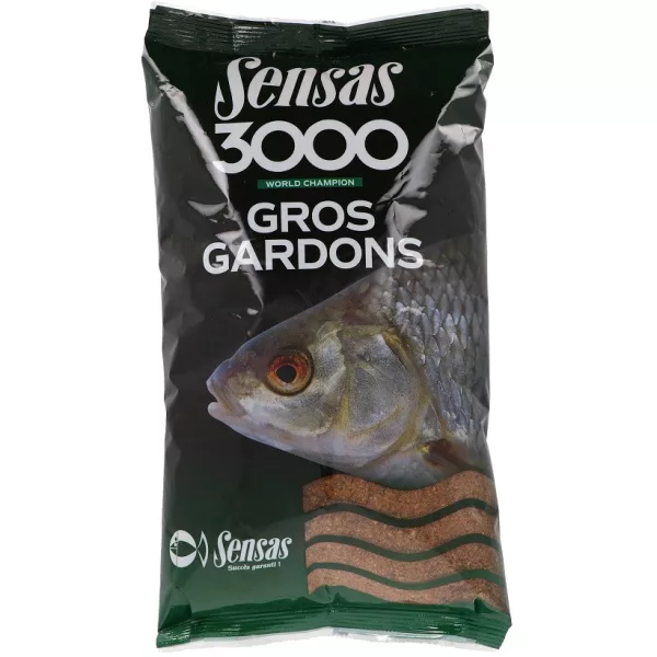 Sensas 3000 Gros Gardons Big Roach Anfutter 1kg