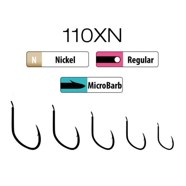 Trabucco XPS 110XN 14 Lapkás, Haken mit Widerhaken 25 Stk.