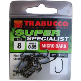 Trabucco Super Specialist 16 Öhr. Widerhakenhaken 15 Stk.