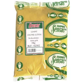 Sensas Liant Jaune-Litou Gelber Ton 1kg