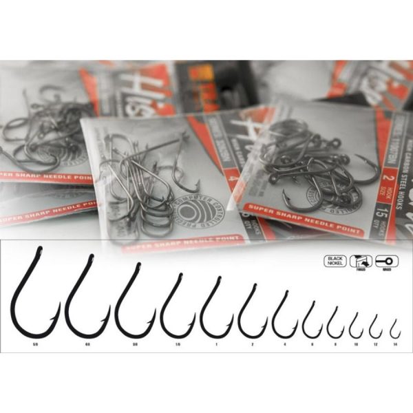 Trabucco Hisashi 10026 3/0 Raubfischhaken 9Stk