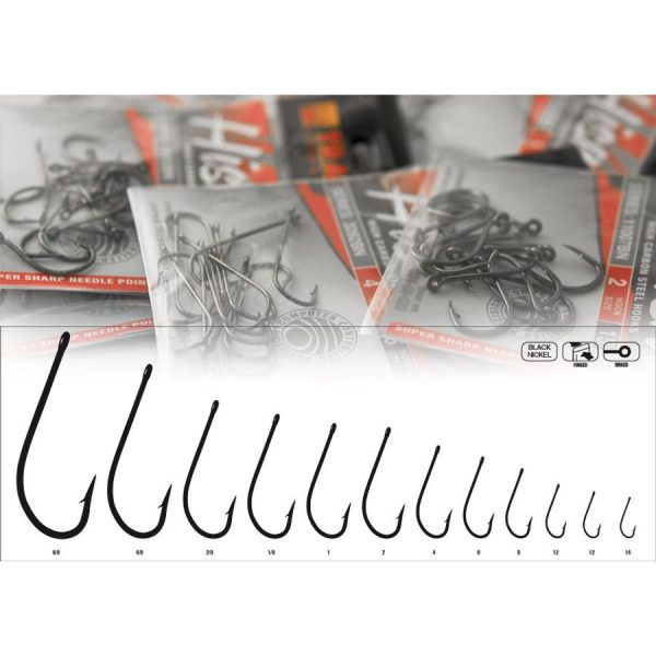 Trabucco Hisashi 11011 08 Raubfischhaken 15 Stück