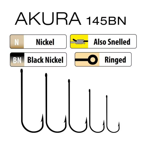Trabucco Akura 145 BN 10 Raubfischhaken 15Stk