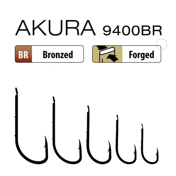 Trabucco Akura 9400 08 Aal, Zander Haken 15 Stk