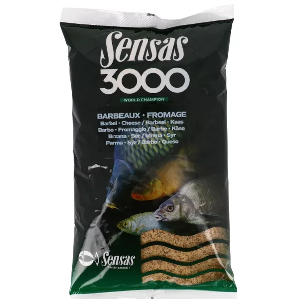 Sensas 3000 Barbel With Cheese Futter 1kg