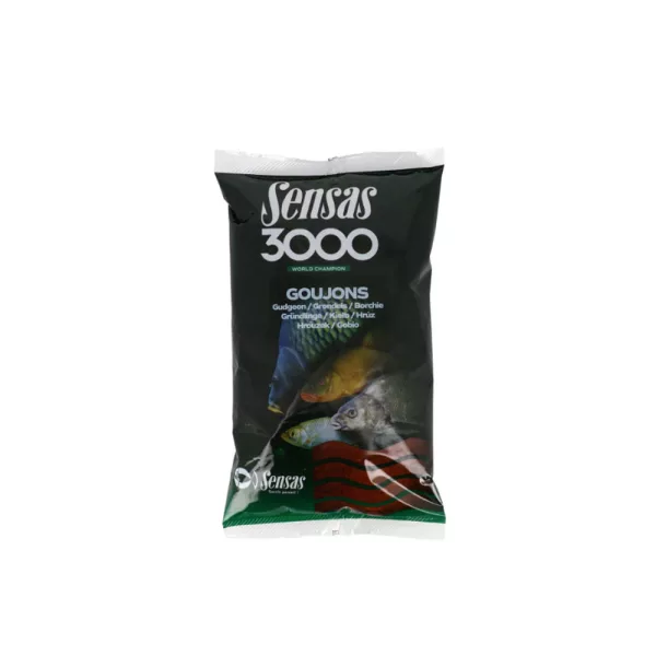 Sensas 3000 Gudgeon Futter 800gr
