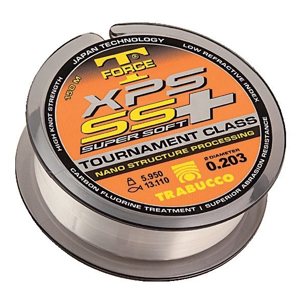 Trabucco T-Force XPS Super Soft Plus 150m 0,18mm Monofile Hauptschnur