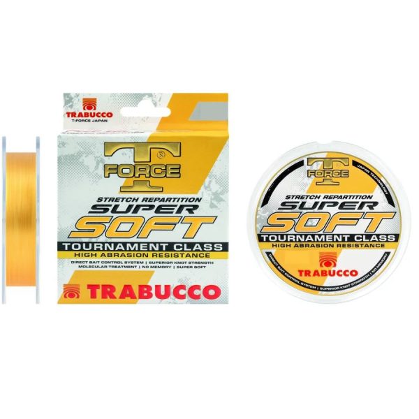 Trabucco T-Force Super Soft 0,255mm 200m Monofile Hauptschnur