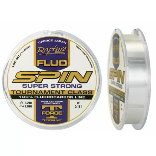 Rapture Spin Fluorocarbon 100m 0,22mm Monofile Hauptschnur