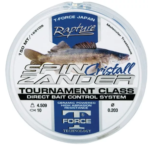Rapture Spin Zander Crystal 150m 0,18mm Monofil Hauptschnur