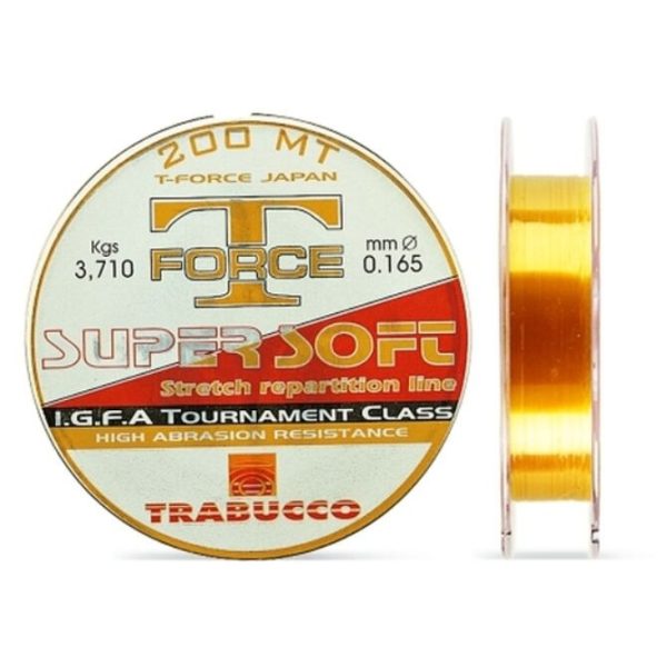 Trabucco T-Force Super Soft 200m 0,148mm Monofil Hauptschnur