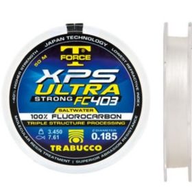   Trabucco T-Force XPS Ultra Fluorocarbon 403 Salzwasser 50m 0,40mm Monofil Vorfachschnur