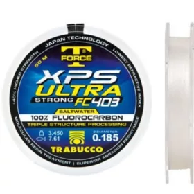   Trabucco T-Force XPS Ultra Fluorocarbon 403 Salzwasser 50m 0,50mm Monofil Vorfachschnur