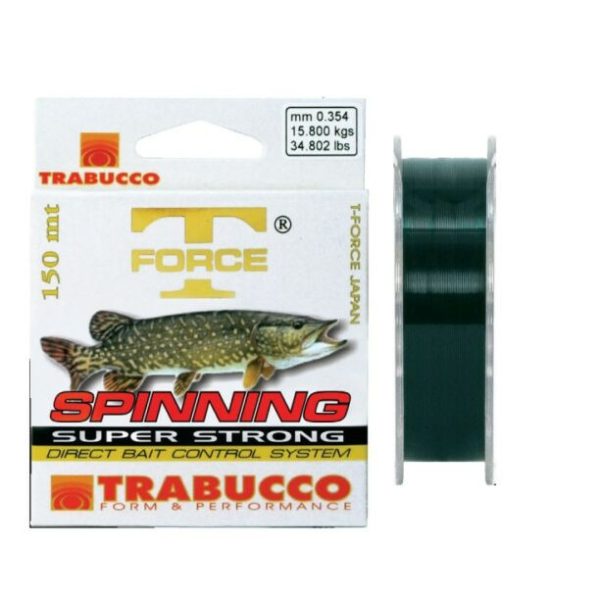 Trabucco T-Force Spin-Pike 150m 0,25mm Monofile Hauptschnur