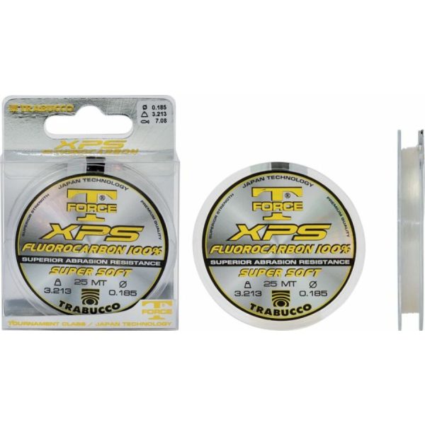 Trabucco T-Force Fluorocarbon 25m 0,145mm Monofil Vorfach