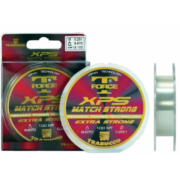 Trabucco T-Force Extra Strong 50m 0,06mm Monofile Vorfachschnur