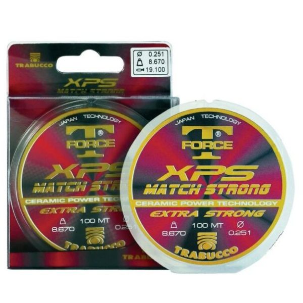 Trabucco T-Force XPS Match Strong 25m 0,14mm Monofil Vorfach