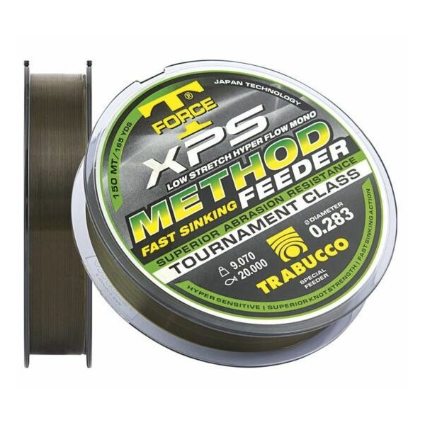 Trabucco T-Force XPS Method Feeder 300m 0,28mm Monofile Hauptschnur
