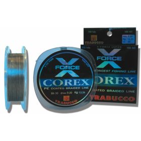   Trabucco X-Force Corex Pe Coated 100m 0,10mm Geflochtene Hauptschnur