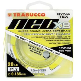   Trabucco Dyna-Tex Neo X8 300m 0,285mm Gelbe geflochtene Hauptschnur