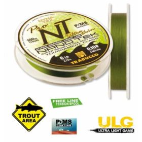   Trabucco Dyna-Tex Pro Nano Tek Ultra Thin 100m 0,072mm Geflochtene Hauptschnur