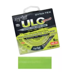   Rapture Dyna-Tex ULG lime 100m 0,072mm Geflochtene Hauptschnur