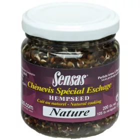 Sensas Hanf Gekocht Spezial Natur Hanfsaat 212ml