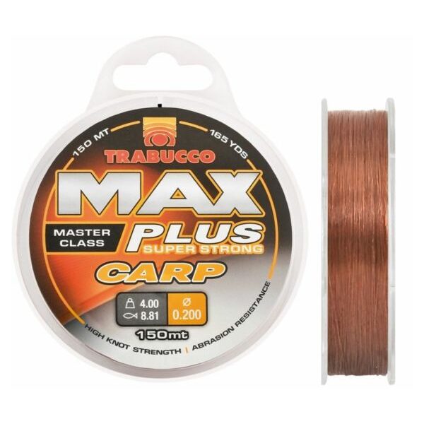 Trabucco Max Plus Line Carp 150m 0,50mm Monofile Hauptschnur