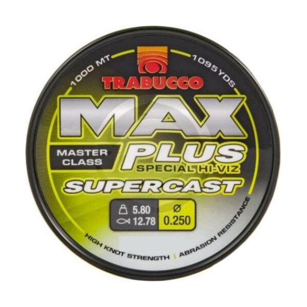 Trabucco Max Plus Line Supercast 300m 0,28mm Monofile Hauptschnur