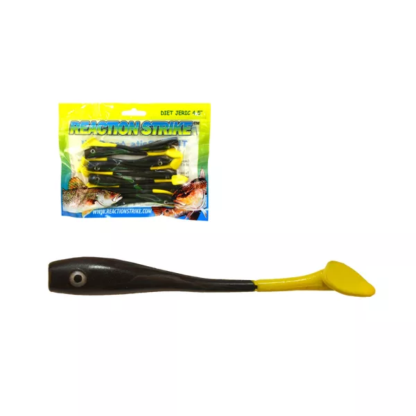 Arno Sphere Minnow Black-Yellow 11cm Plastikk&ouml;der 10 Stk.