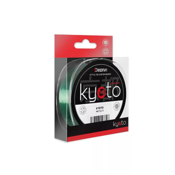 Monofil Delphin KYOTO grün 0,128mm 3,4lbs 200m