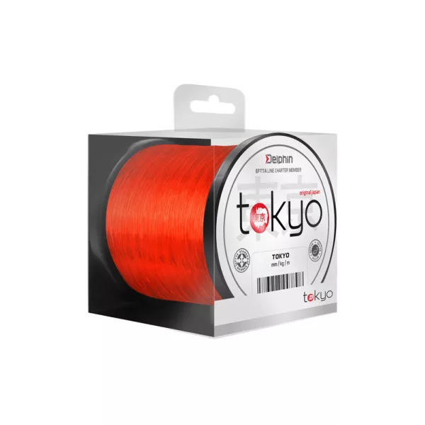Monofil Delphin TOKYO orange 0,33mm 18lbs 300m