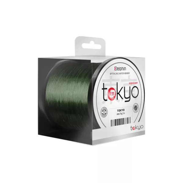 Monofil Delphin TOKYO grün 0,261mm 12lbs 300m