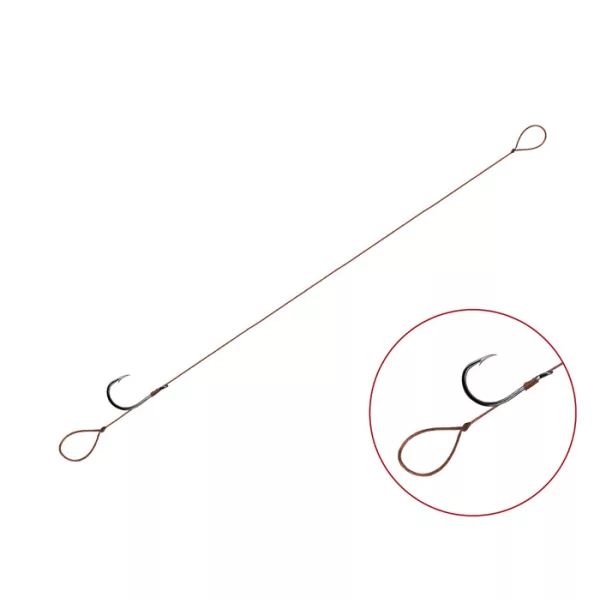 Feeder gebundener Haken Delphin Proxi 8 Loop / 6 Stück 8cm #8