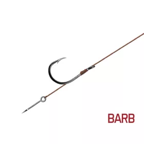   Delphin Proxi Sting Gebundener Haken 12cm / 0,10mm / BARB #6 / Sting 7mm