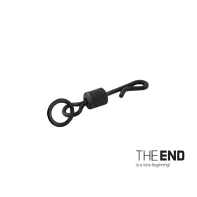   Delphin THE END Schnellwechselwirbel mit Ring #4 / 10 Stück Gr. 4