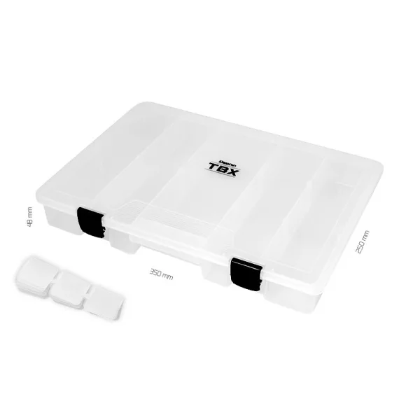 Box Delphin TBX One 350-5P Clip 350x250x48mm