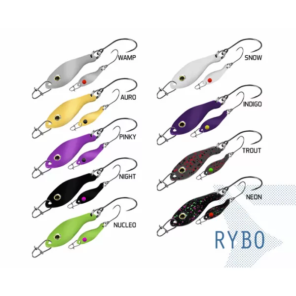 Delphin Rybo WAMP #8 - 0,5gr - Spinner - Hakengröße #8