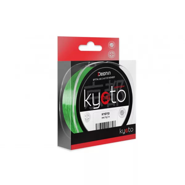 Monofil Delphin KYOTO / fluo grün 0,286mm 15lbs 200m