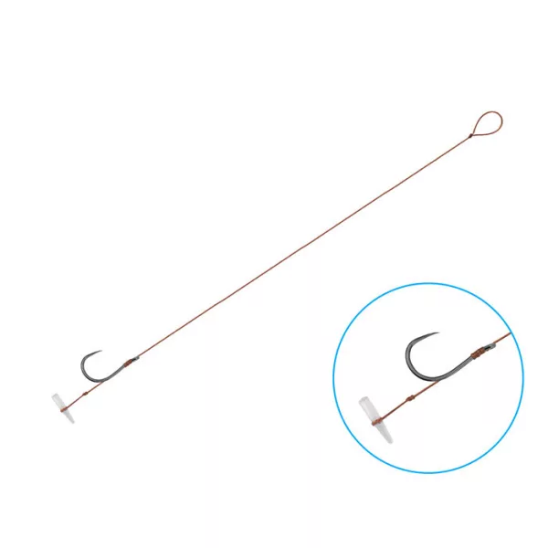 Feeder gebundener Haken Delphin Proxi 8 Quickstop / 6 Stück 8cm #8 SM