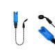 Delphin ChainBLOCK Kettenbissanzeiger Blau