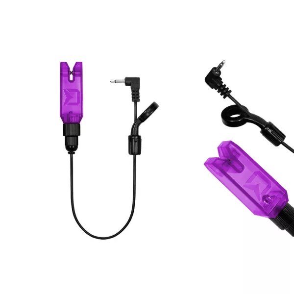 Delphin LightBLOCK LED Bissanzeiger lila