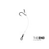 Delphin THE END CHOD Rig gebundener Haken 4 Stk. Vorgebundener Haken 8cm/0,45mm