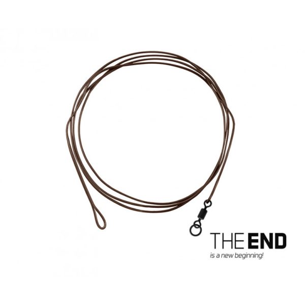 Vorfach Delphin THE END Aramid Leader / 1 Stück 80 cm / 60lbs