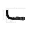 Delphin Atoma BEND Feeder Rutenhalter 10x10cm