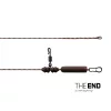 Delphin THE END Leadcore HELI / 3 Stk. Rig 80cm