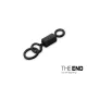 Delphin THE END Ring Swivel Wirbel mit Ring