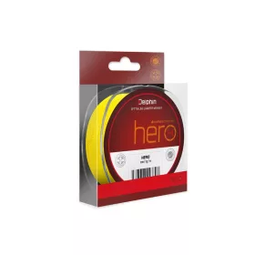 Delphin HERO 4 0,16mm Geflochtene Fluo gelb